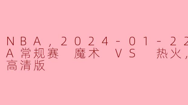 魔术队对阵热火队的比赛结果如何？